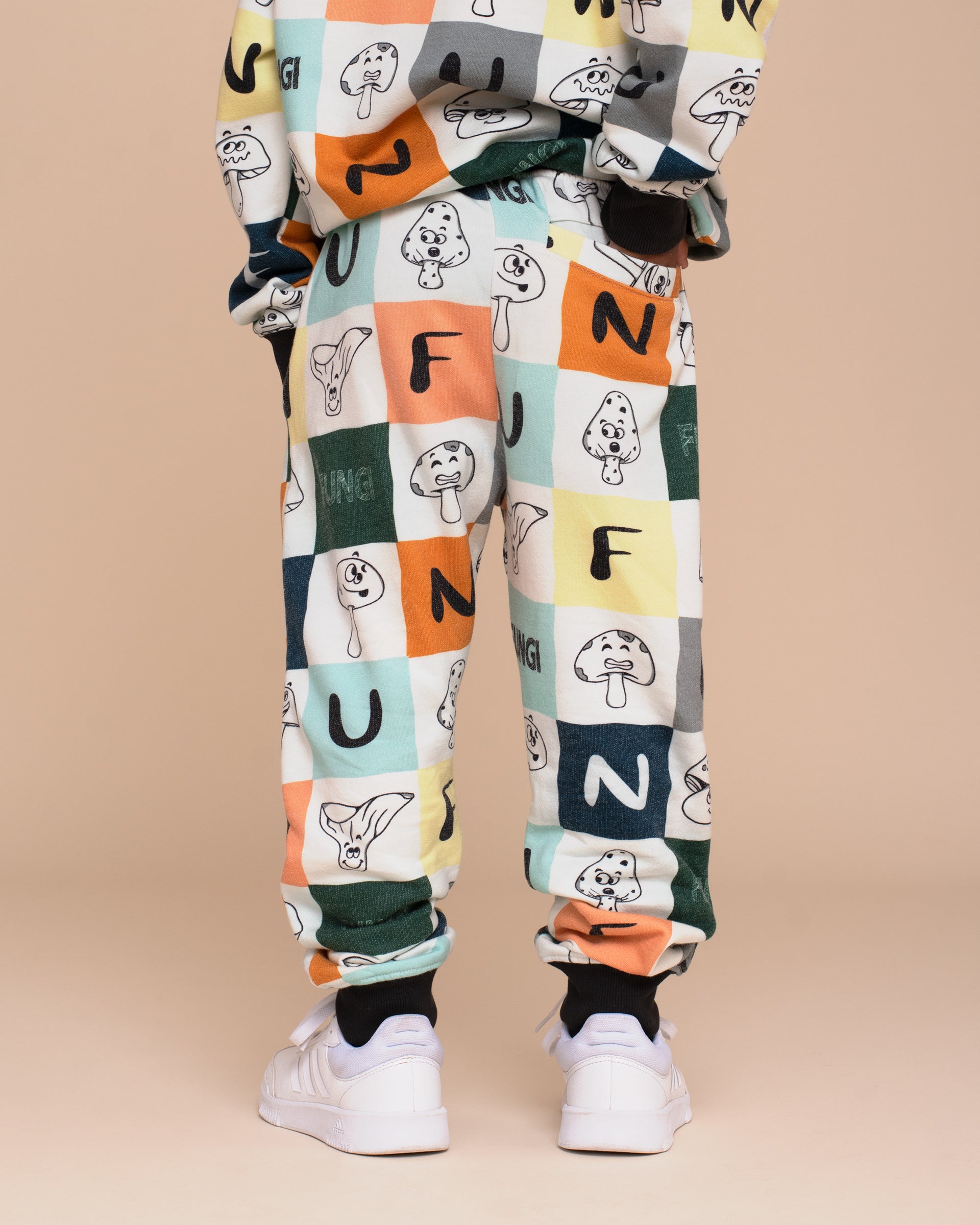 Pima Cotton Joggers - Fungi