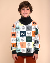 Pima Cotton Funnelneck Sweatshirt - Fungi