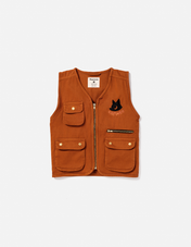 Cargo Vest - Warm Brown