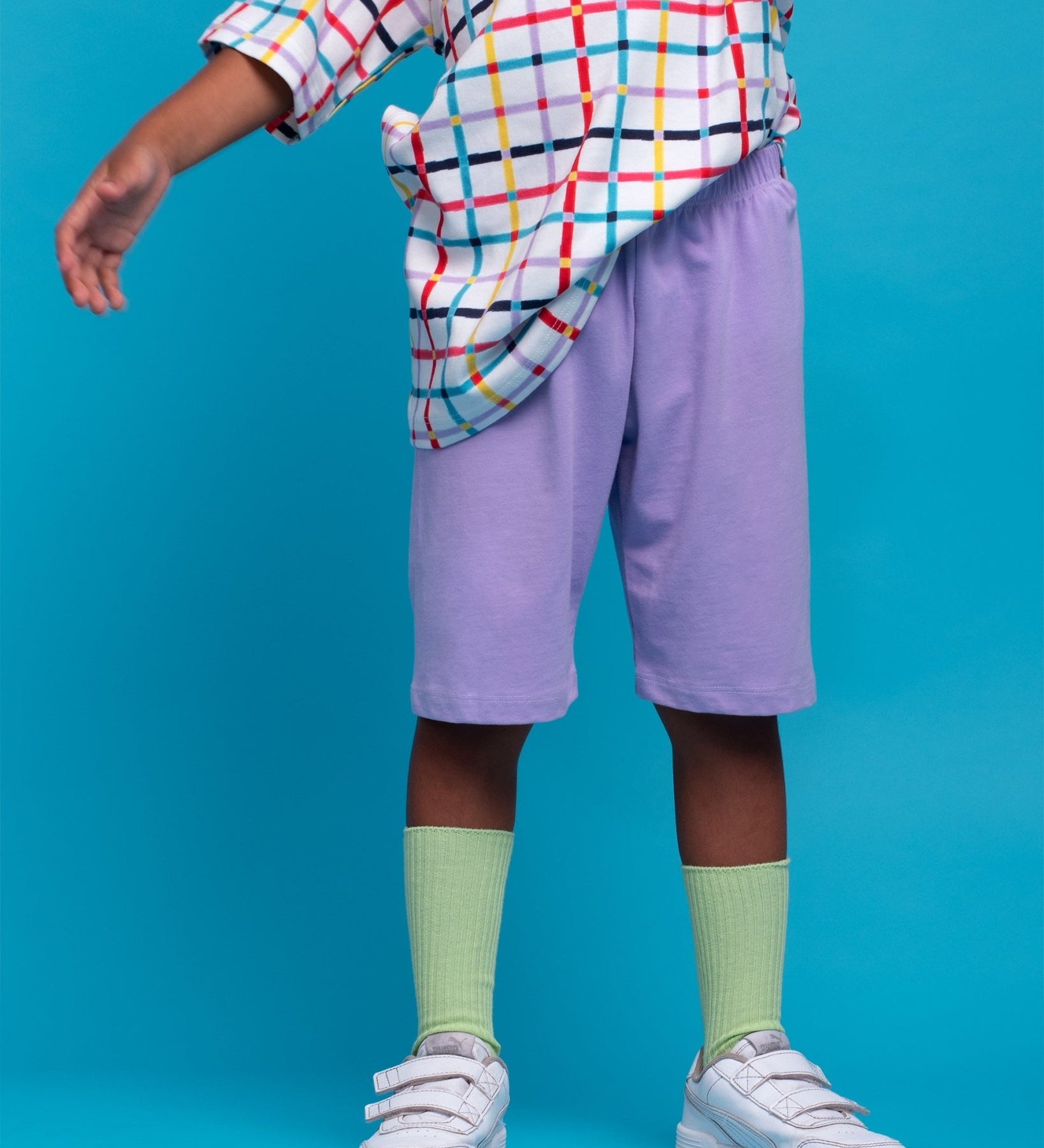 Biker Shorts - Lavender - RAPOZZA SQUAD