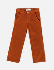 Brown Kids Corduroy Trousers - Unisex, Warm & Lightweight - RAPOZZA SQUAD
