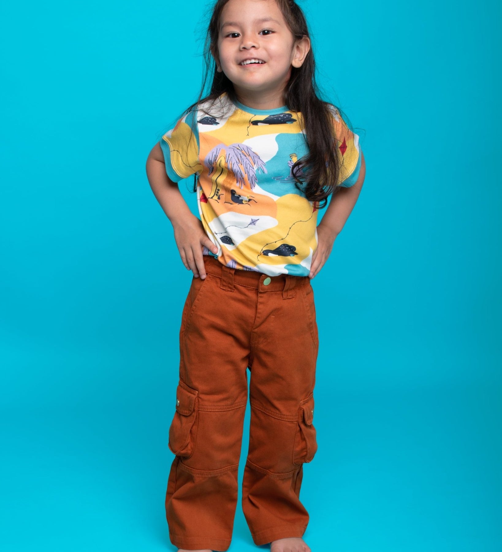 Cargo Pants - Warm Brown - RAPOZZA SQUAD