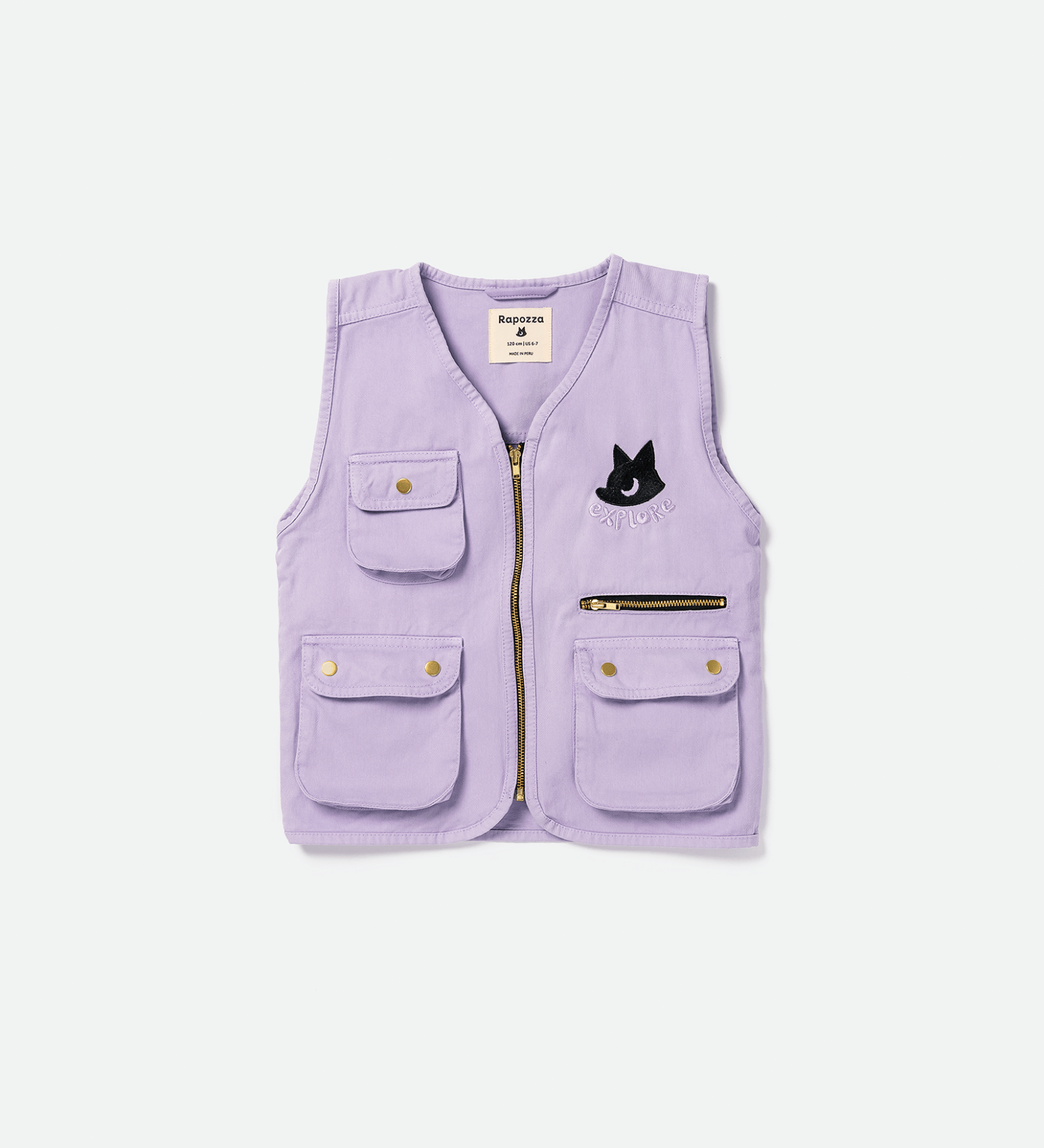 Cargo Vest - Lavender - RAPOZZA SQUAD