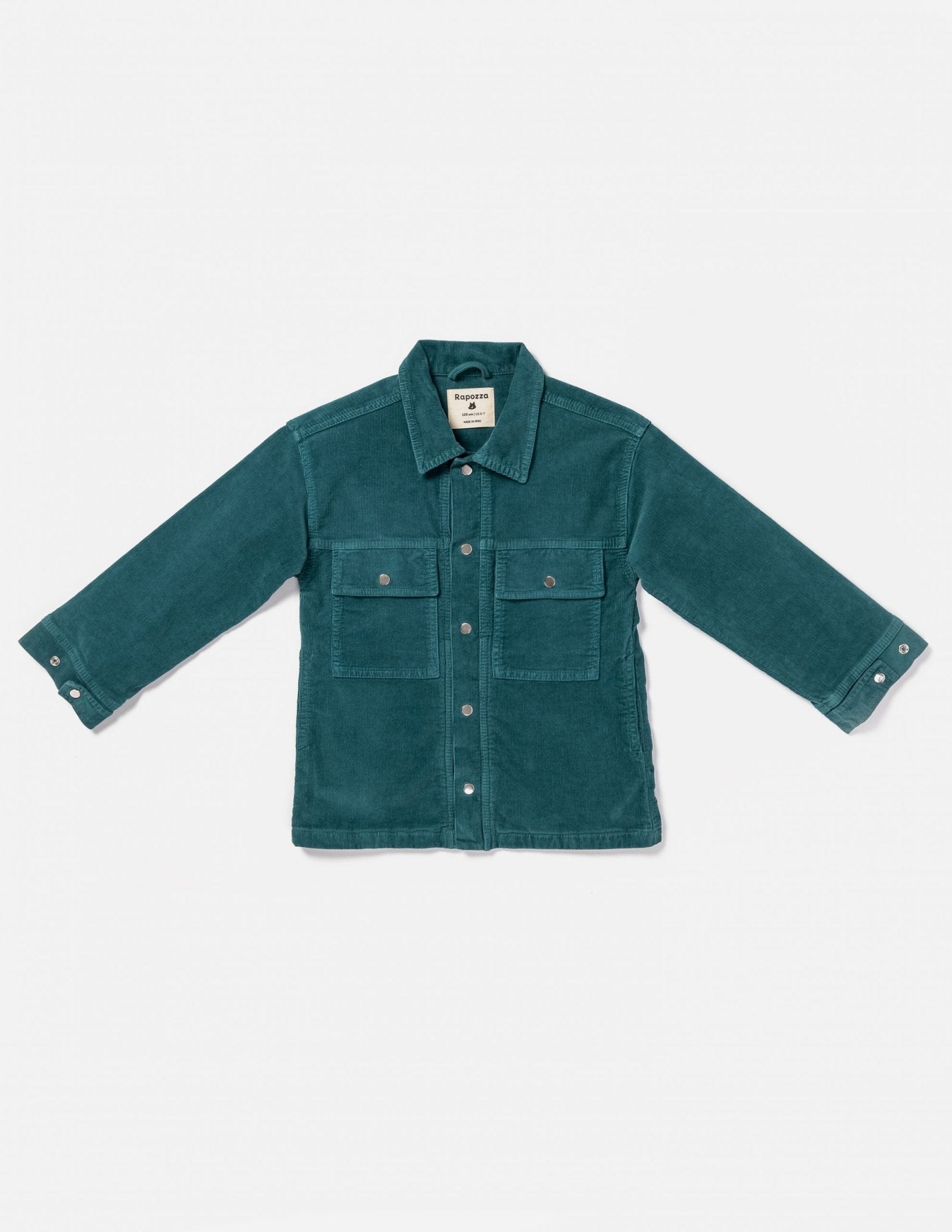 Corduroy Shacket - Blue Lake - RAPOZZA SQUAD