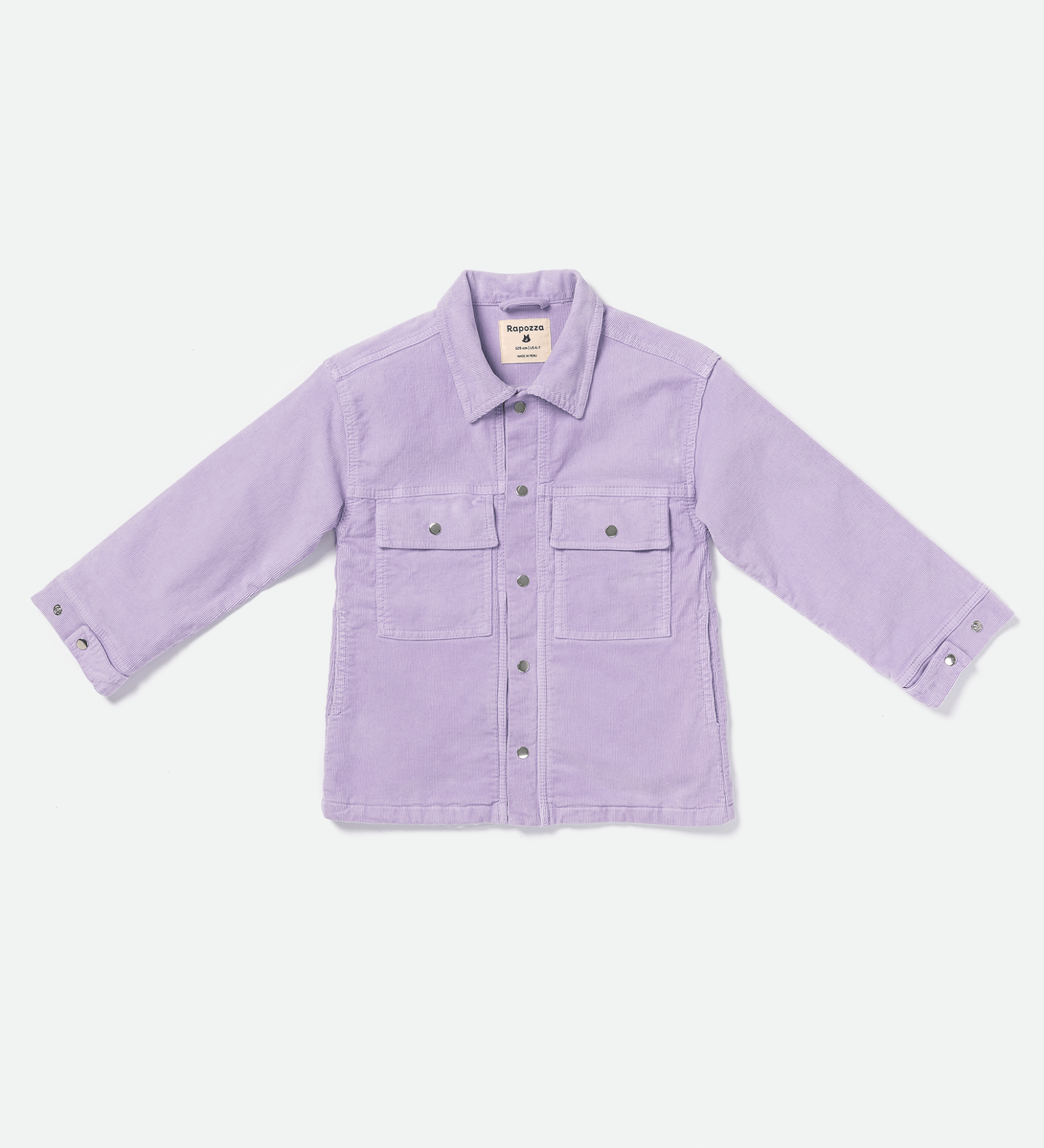 Corduroy Shacket - Lavender - RAPOZZA SQUAD