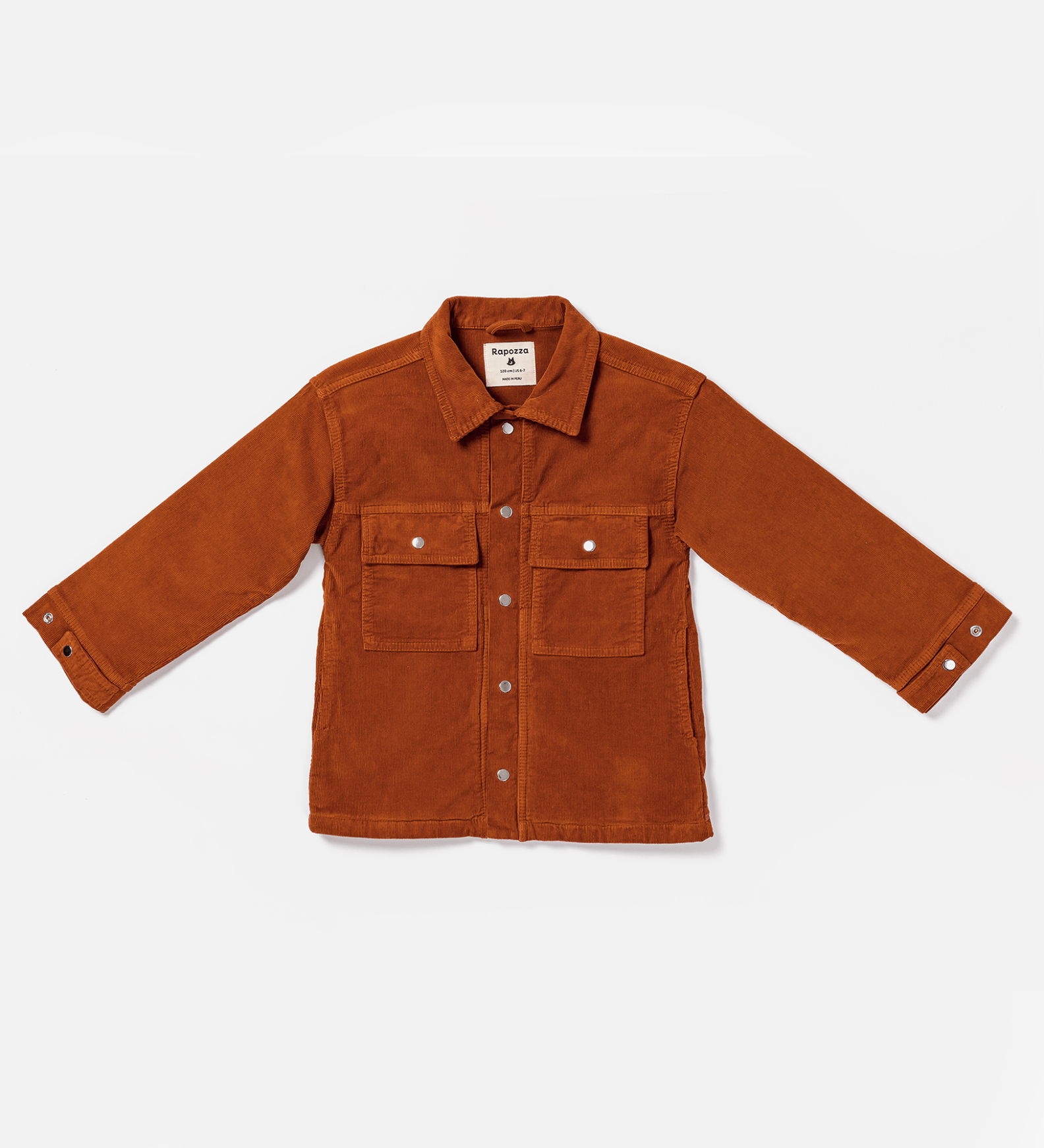 Corduroy Shacket - Warm Brown - RAPOZZA SQUAD