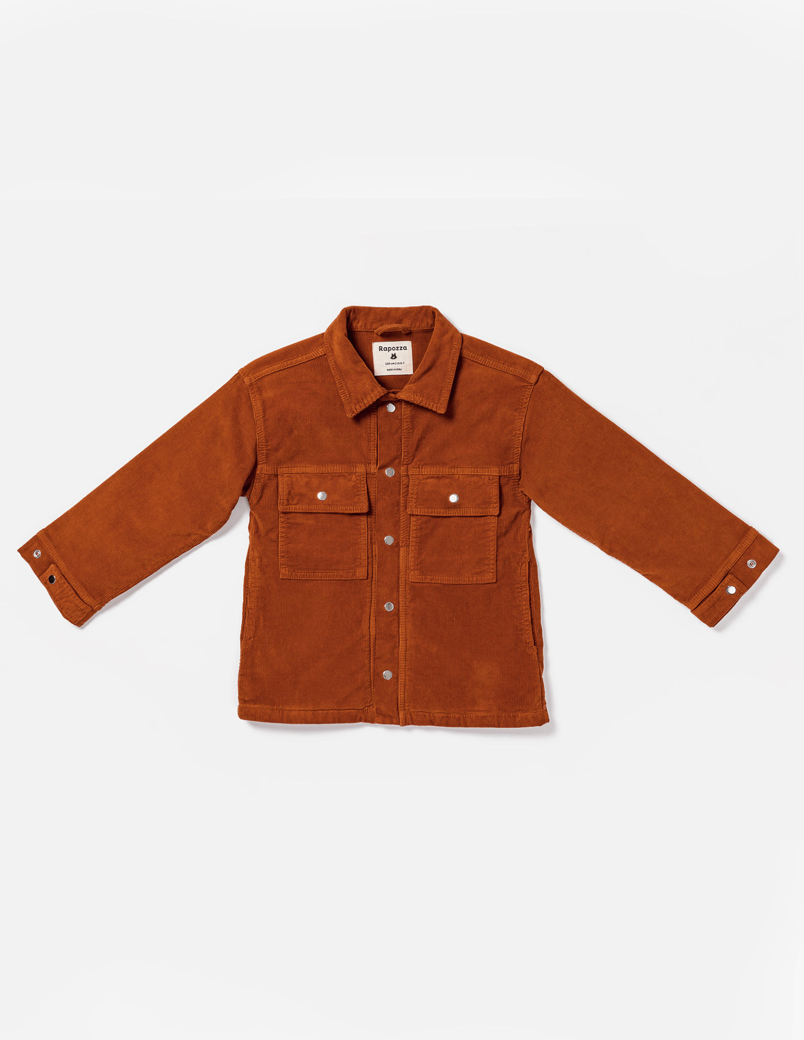 Corduroy Shacket - Warm Brown - RAPOZZA SQUAD