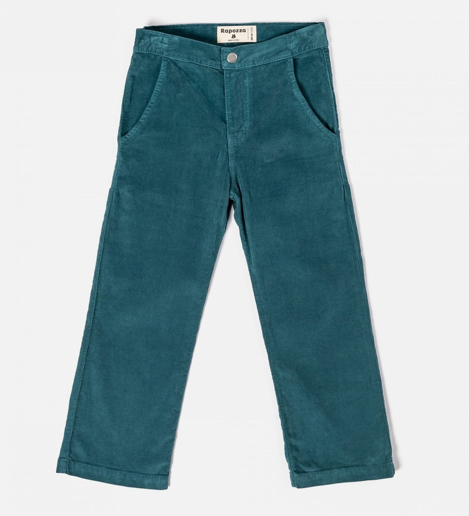 Corduroy Trousers - Blue Lake - RAPOZZA SQUAD
