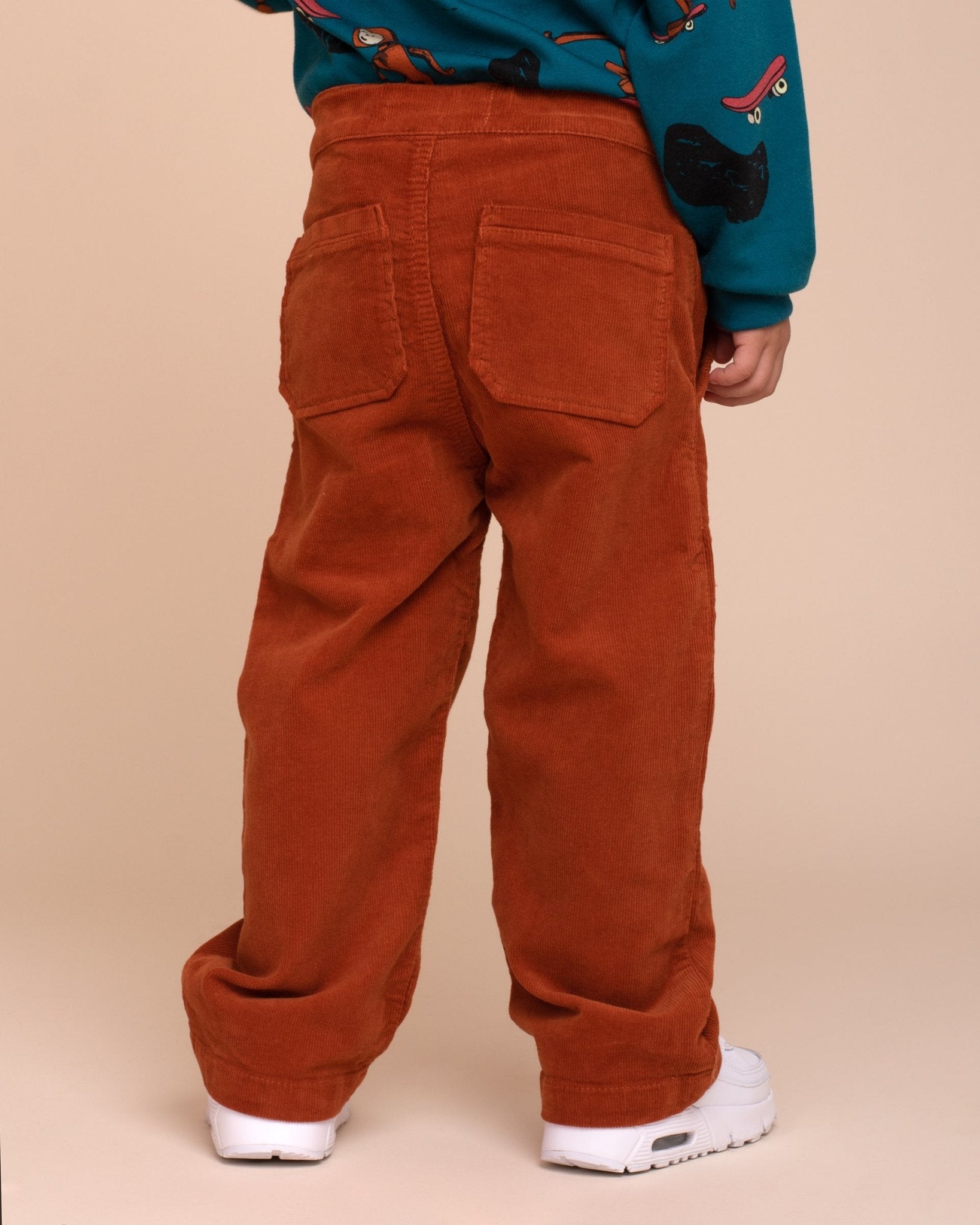 Corduroy Trousers - Warm Brown - RAPOZZA SQUAD