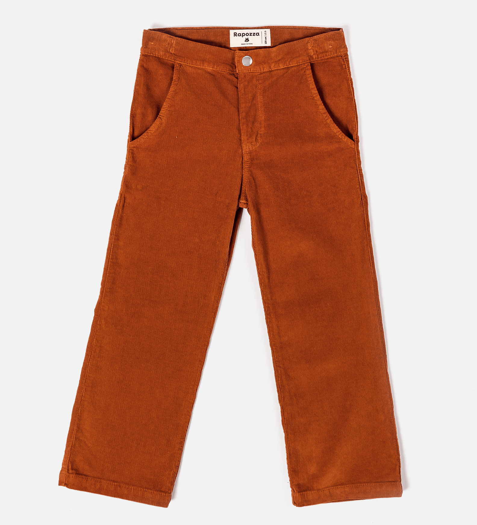 Corduroy Trousers - Warm Brown - RAPOZZA SQUAD