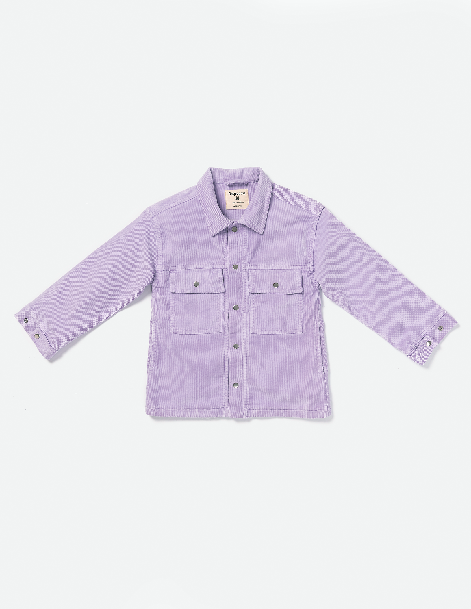 Corduroy Shacket - Lavender