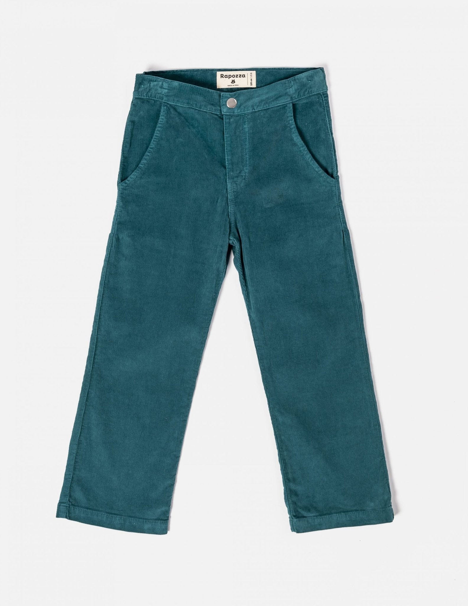 Kids Blue Lake Corduroy Pants – Unisex, Warm & Lightweight - RAPOZZA SQUAD