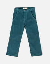 Kids Blue Lake Corduroy Pants – Unisex, Warm & Lightweight - RAPOZZA SQUAD