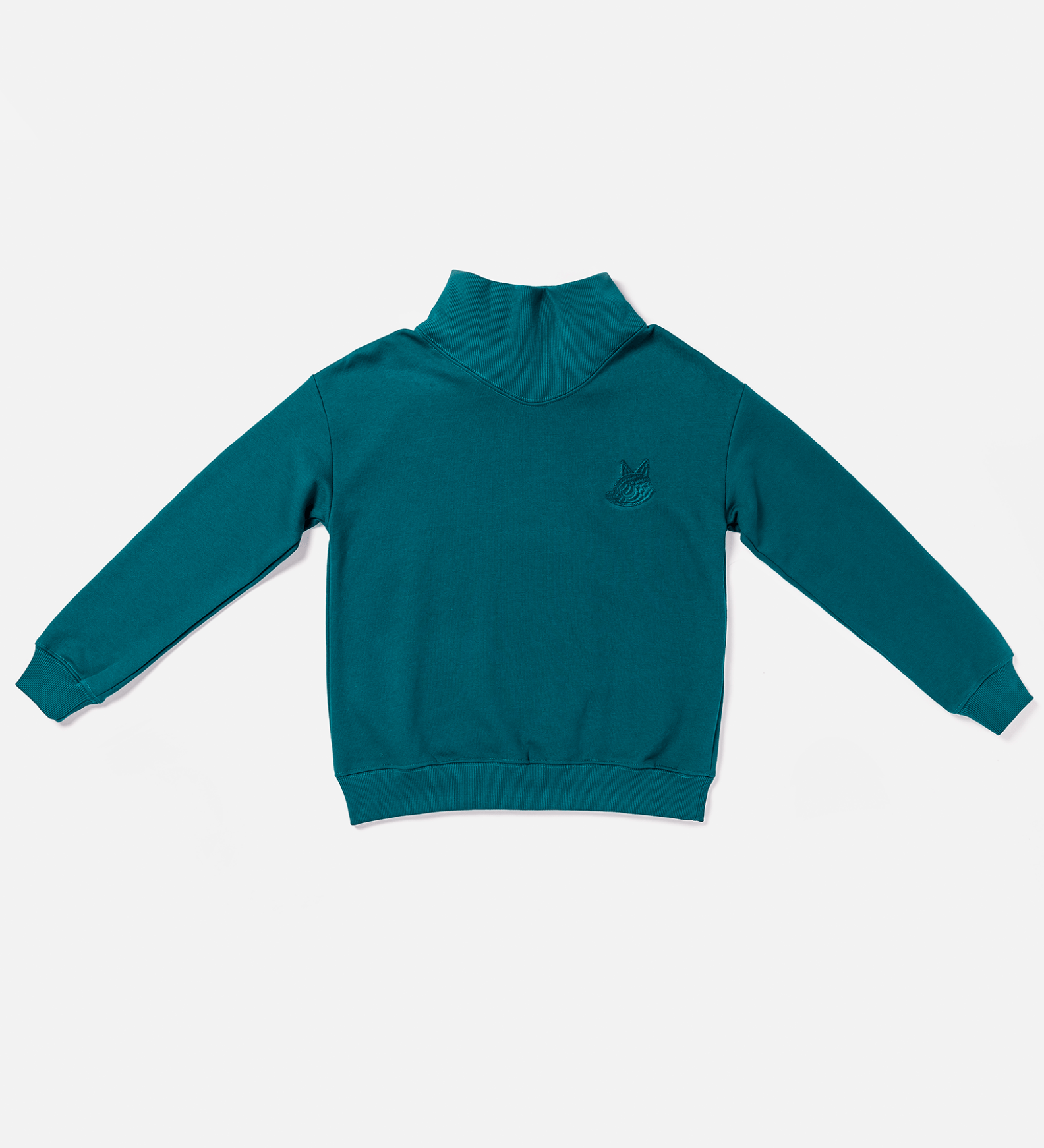 Pima Cotton Funnelneck Sweatshirt - RAPOZZA SQUAD