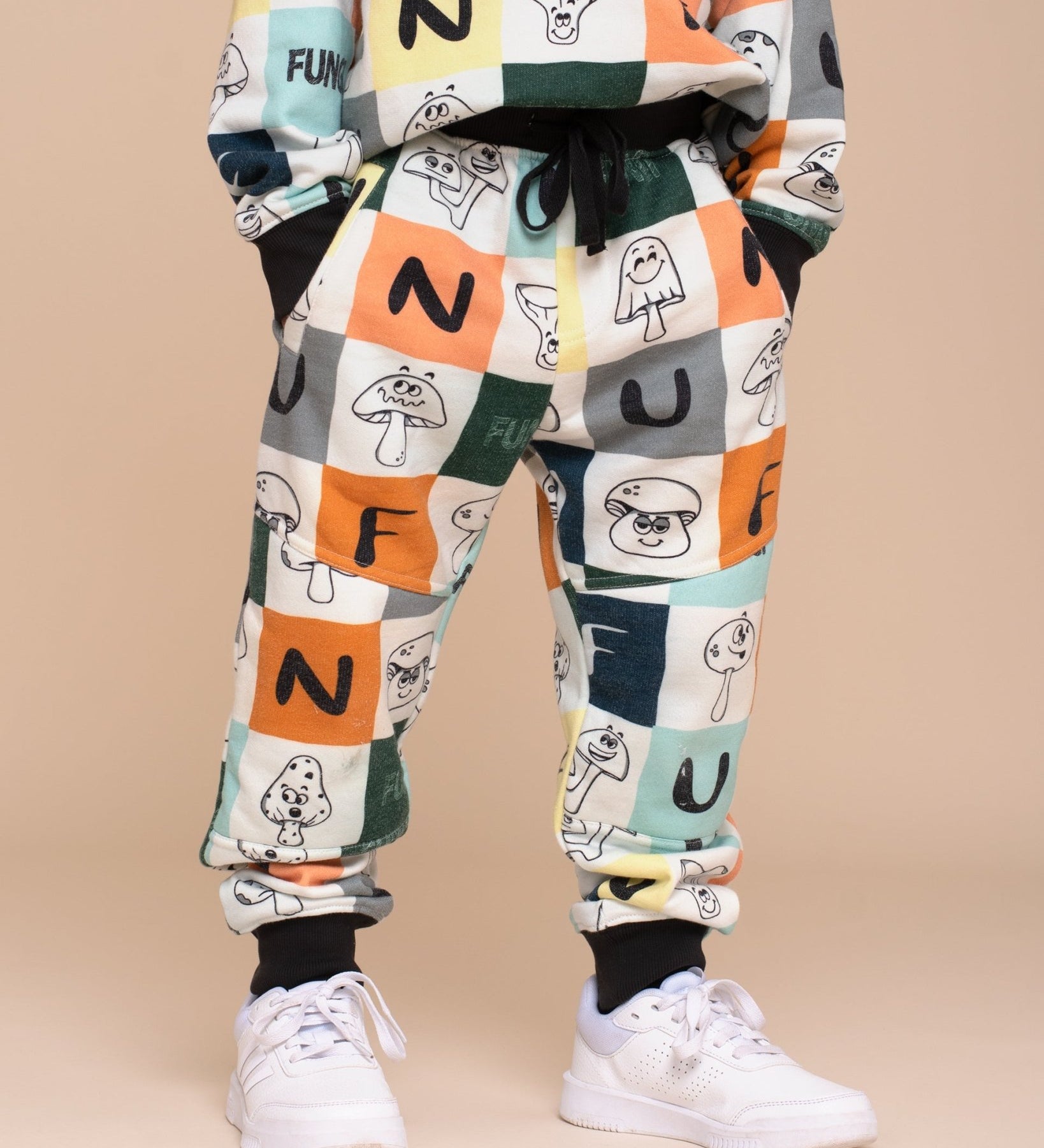 Pima Cotton Joggers - Fungi - RAPOZZA SQUAD