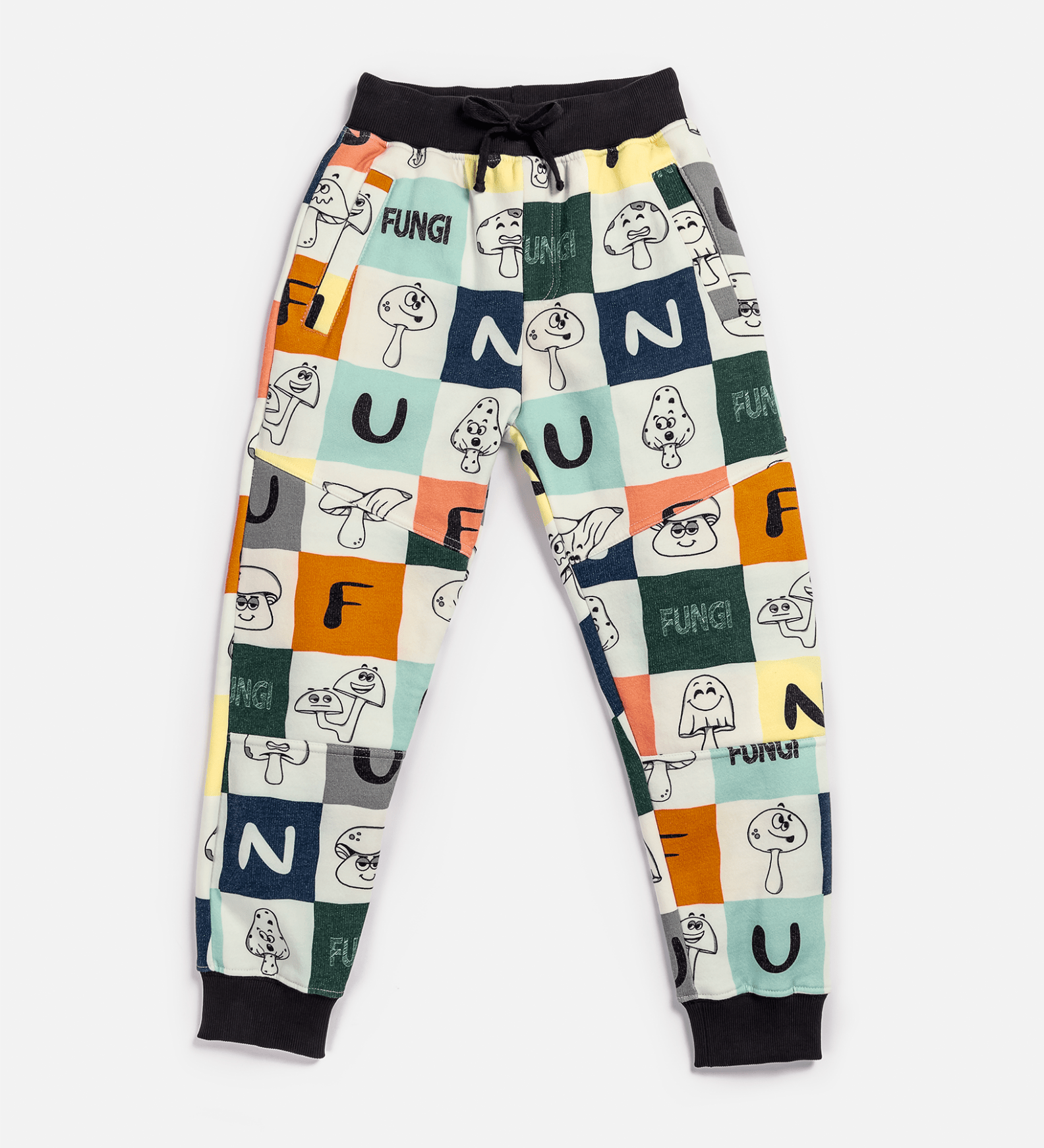 Pima Cotton Joggers - Fungi - RAPOZZA SQUAD