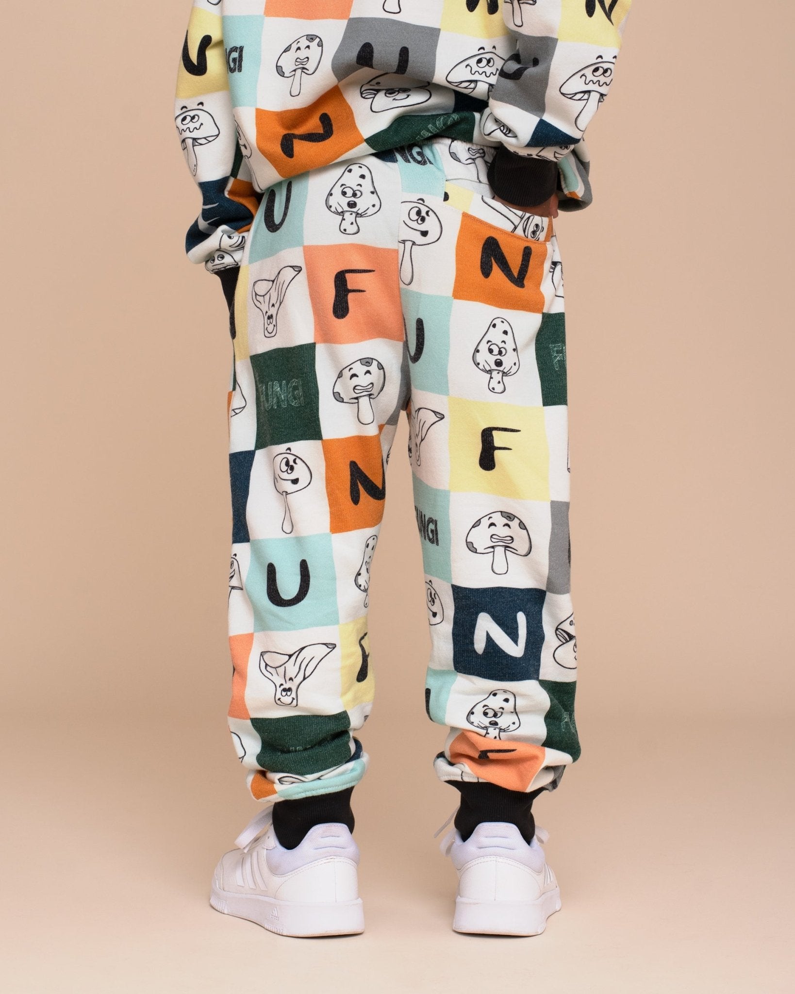 Pima Cotton Joggers - Fungi - RAPOZZA SQUAD