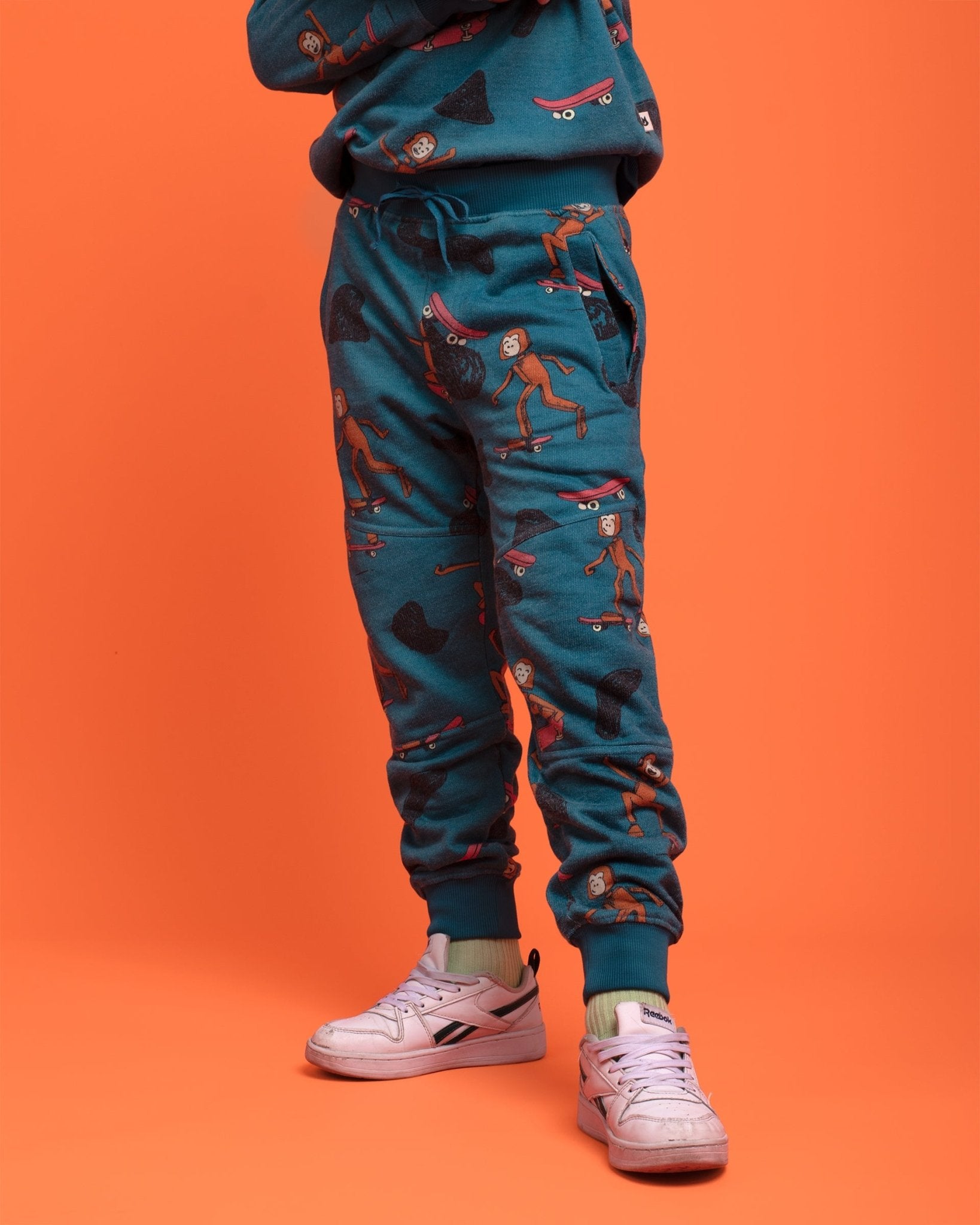 Organic Pima Cotton Joggers - Premium Prints for Kids