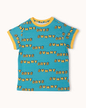 Pima Cotton Short Sleeve Retro Tee - Sunny Days - RAPOZZA SQUAD