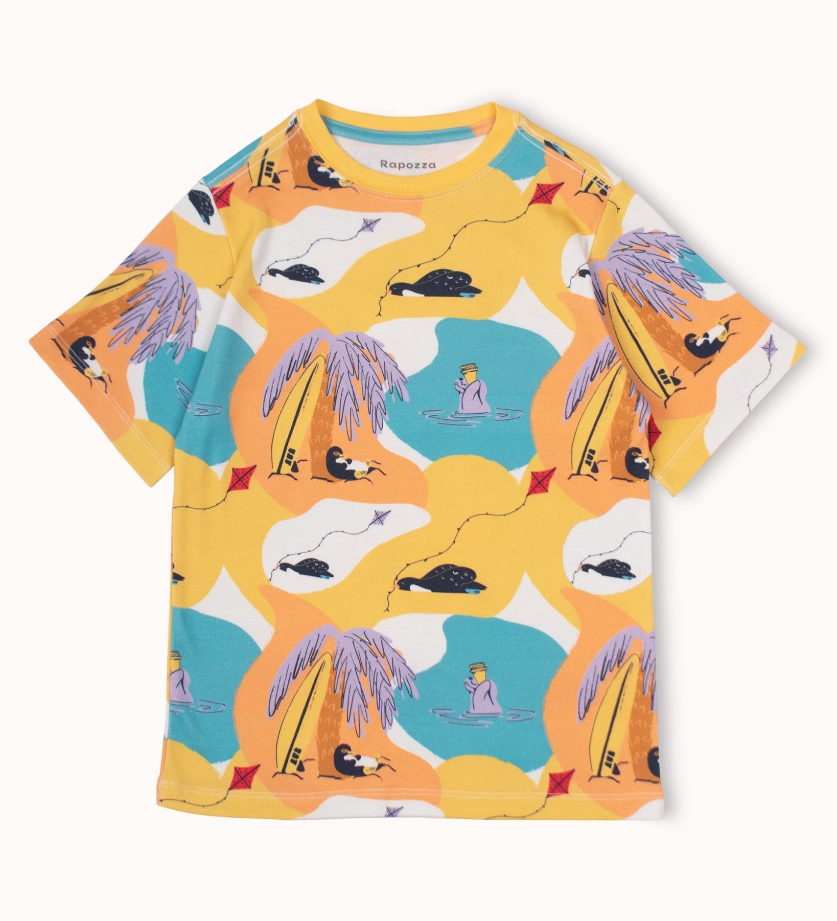 Pima Cotton Short Sleeve Tee - Daydream - RAPOZZA SQUAD