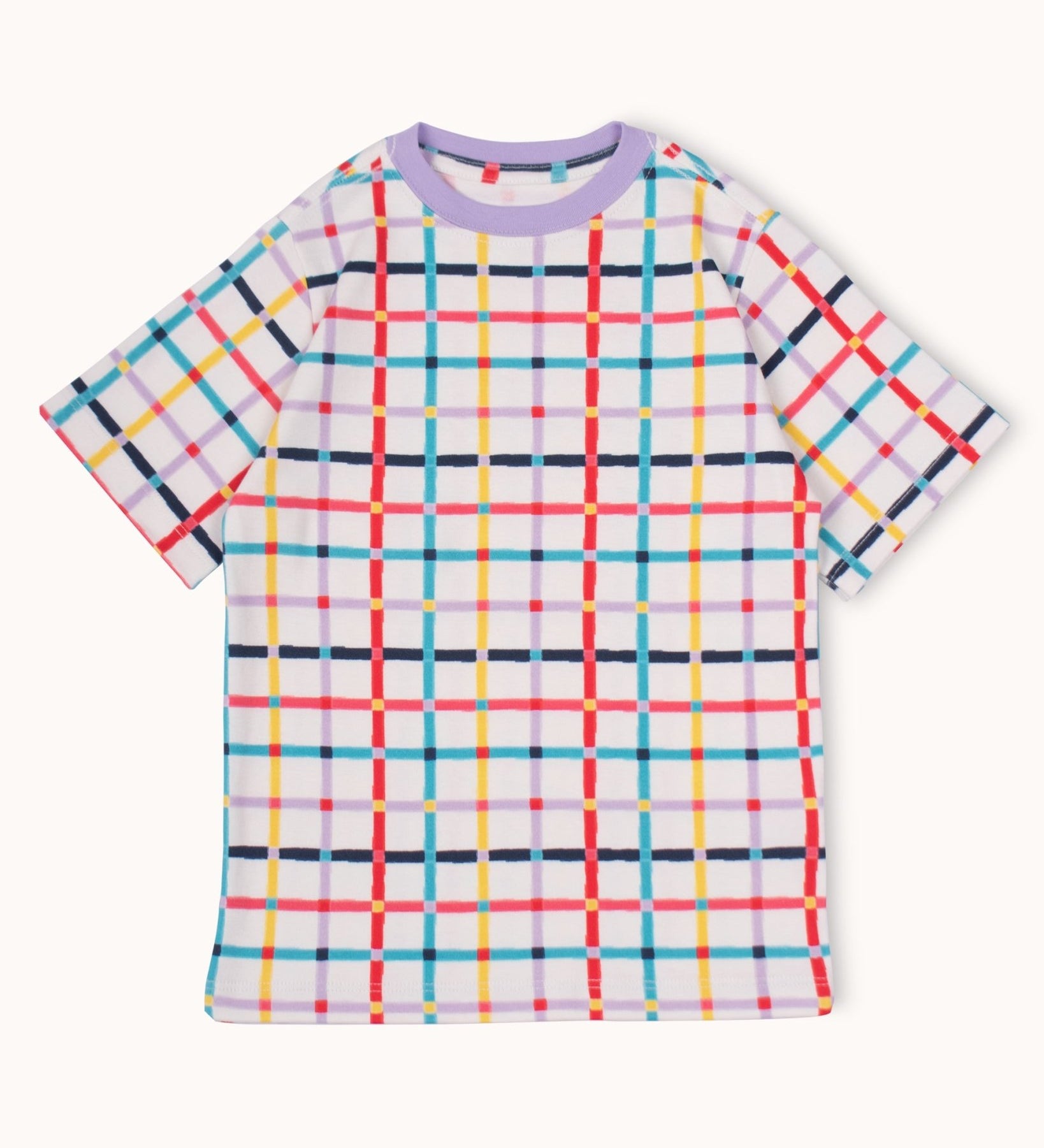 Pima Cotton Short Sleeve Tee - Picnic Blanket - RAPOZZA SQUAD