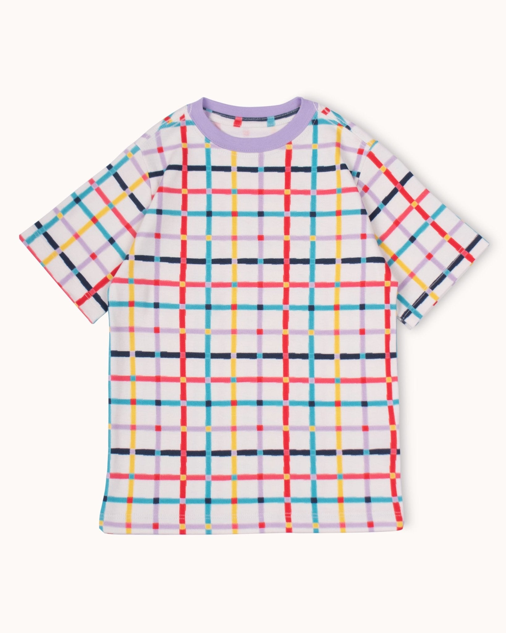 Pima Cotton Short Sleeve Tee - Picnic Blanket - RAPOZZA SQUAD