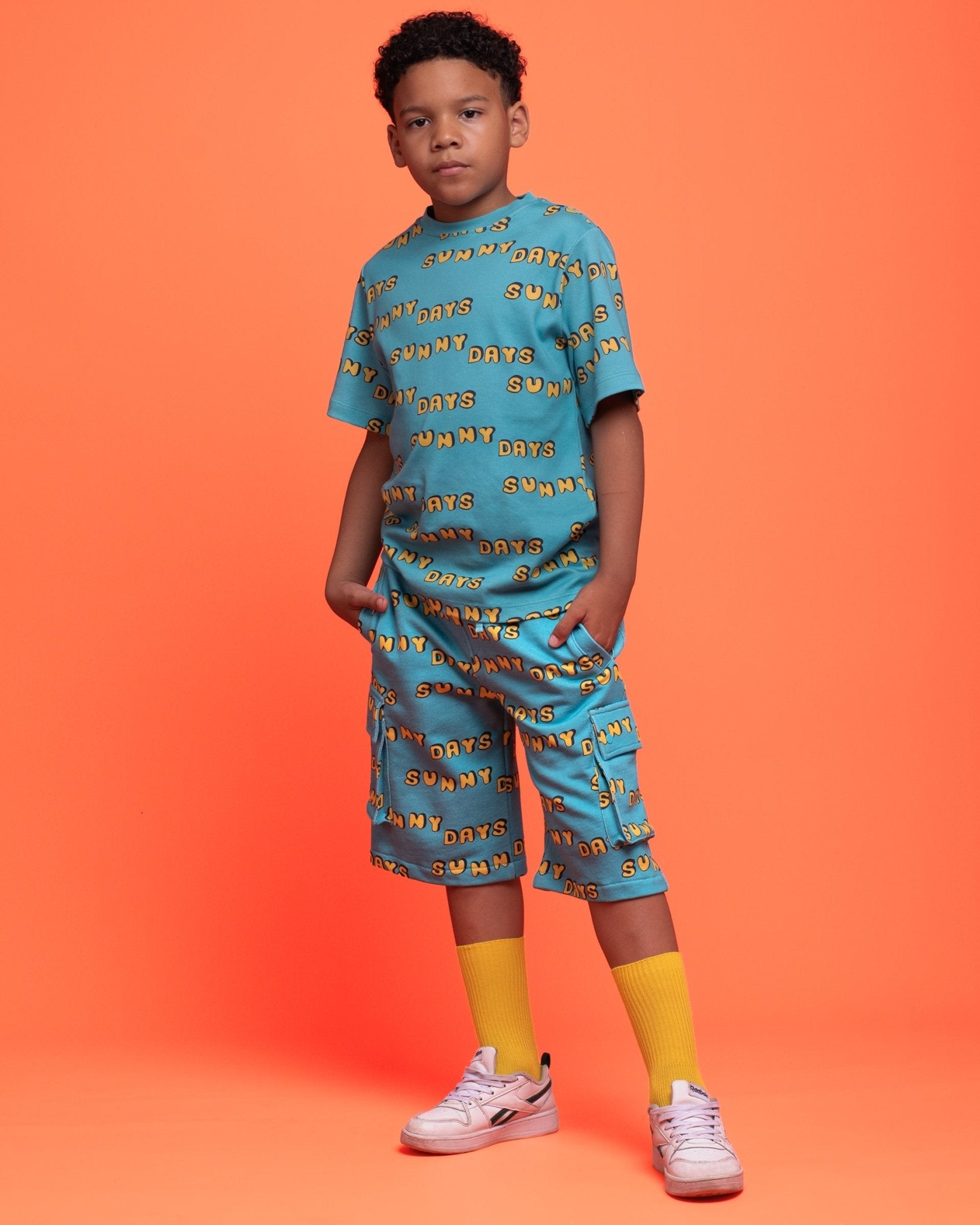 Pima Cotton Short Sleeve Tee - Sunny Days - RAPOZZA SQUAD