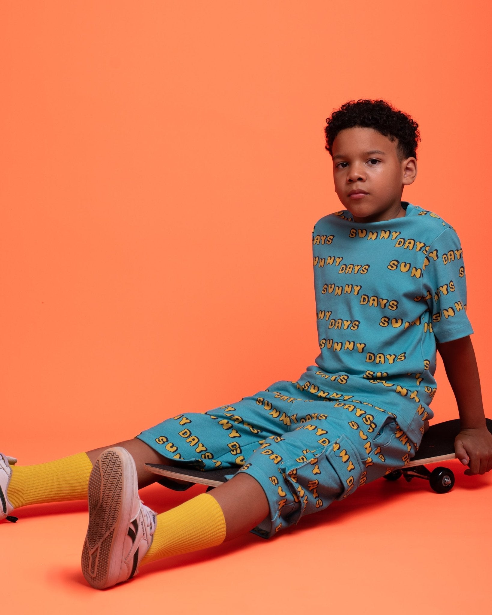 Pima Cotton Short Sleeve Tee - Sunny Days - RAPOZZA SQUAD