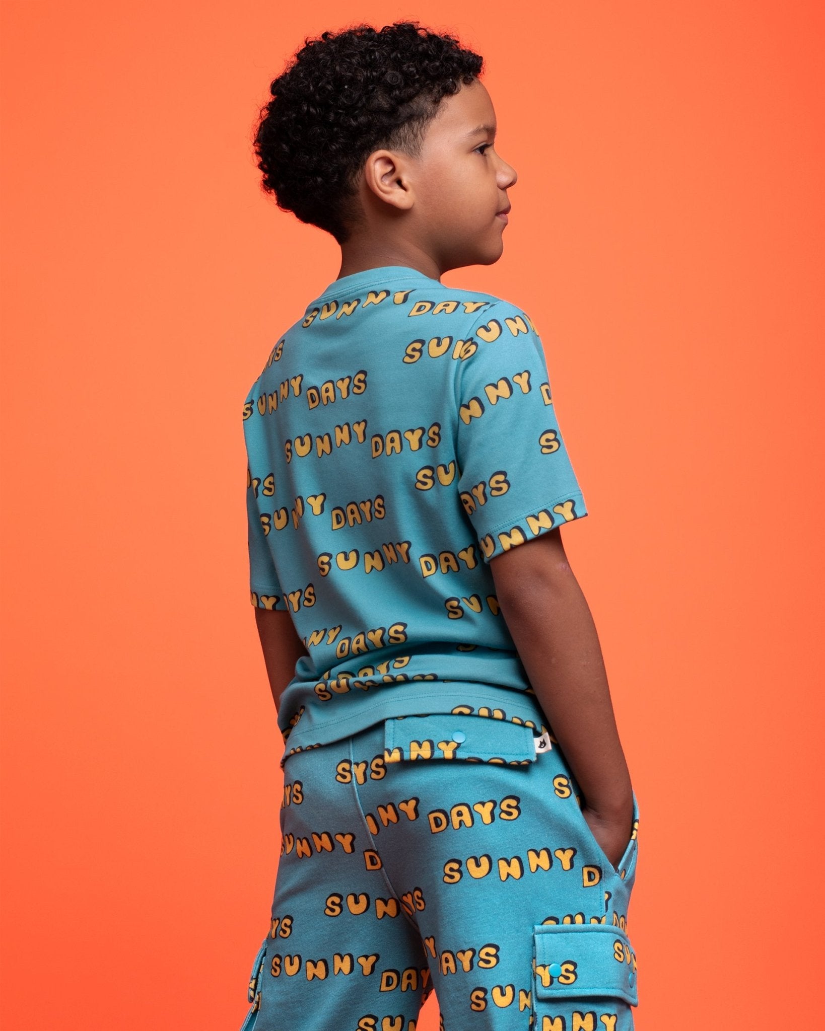 Pima Cotton Short Sleeve Tee - Sunny Days - RAPOZZA SQUAD