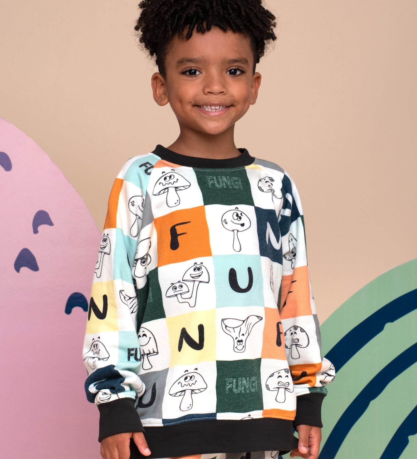 Pima Cotton Sweatshirt - Fungi - RAPOZZA SQUAD