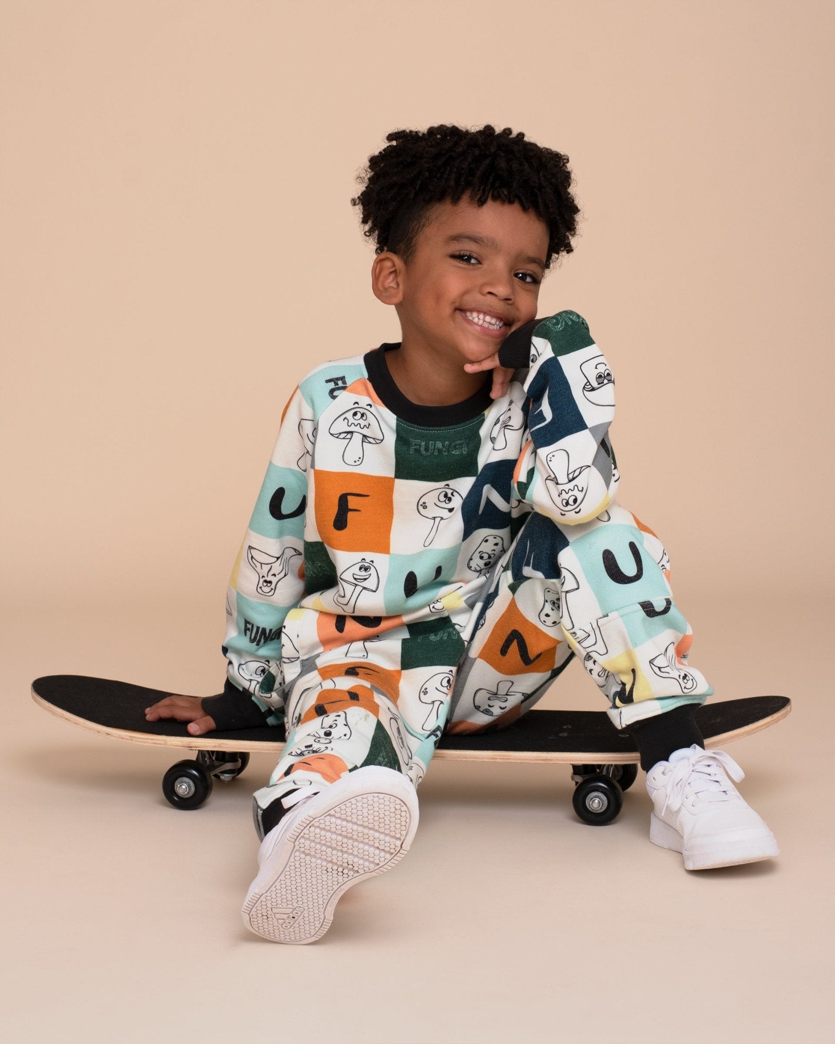 Pima Cotton Sweatshirt - Fungi - RAPOZZA SQUAD