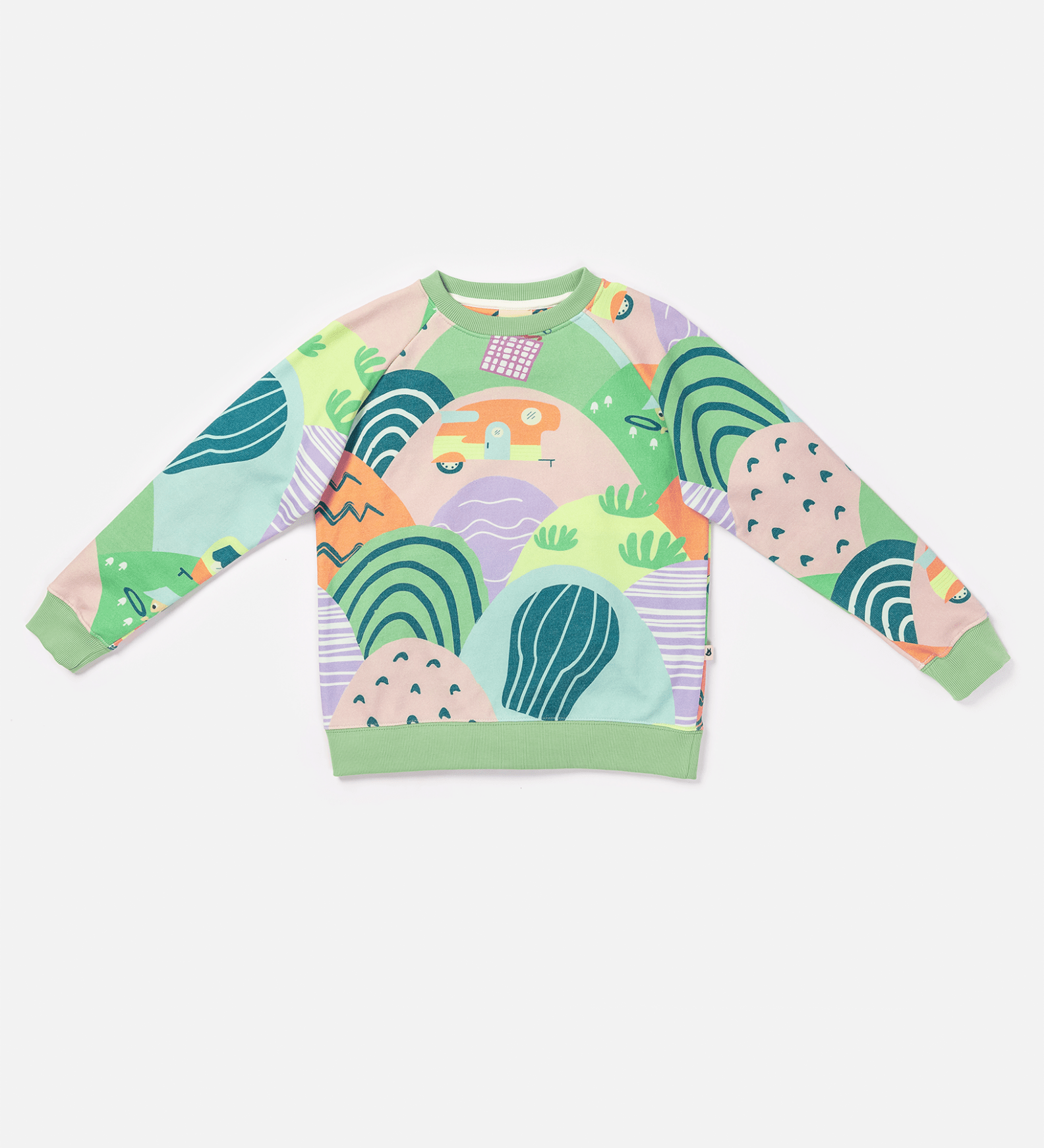 Pima Cotton Sweatshirt - Landscape - RAPOZZA SQUAD
