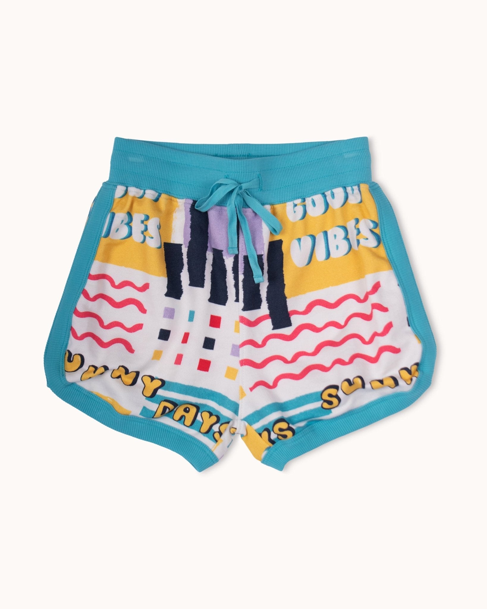 Retro Shorts - Good Vibes - RAPOZZA SQUAD