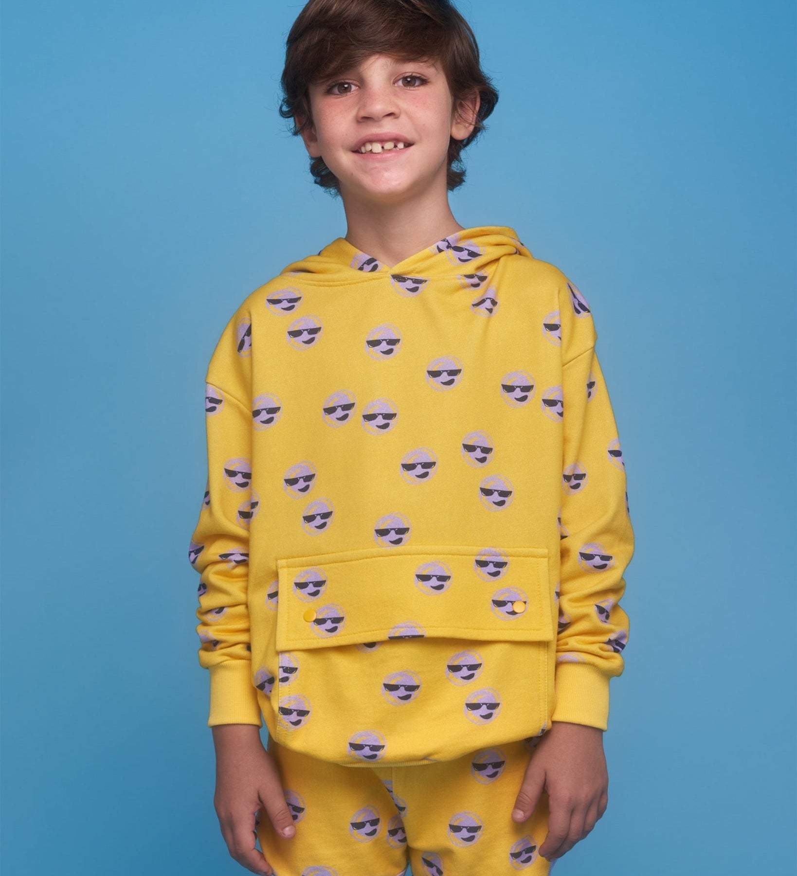 Summer Hoodie - Purple Sun - RAPOZZA SQUAD