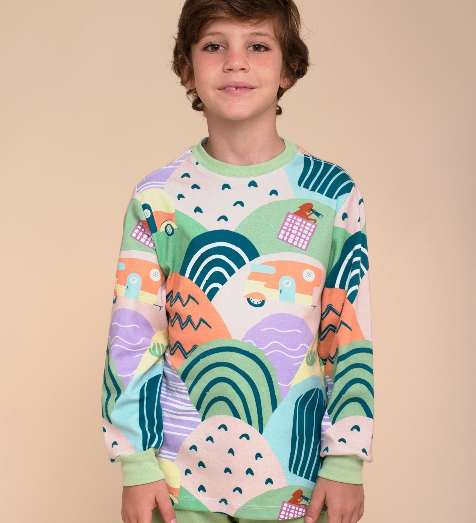 Tangüis Cotton Long Sleeve Tee - Landscape - RAPOZZA SQUAD
