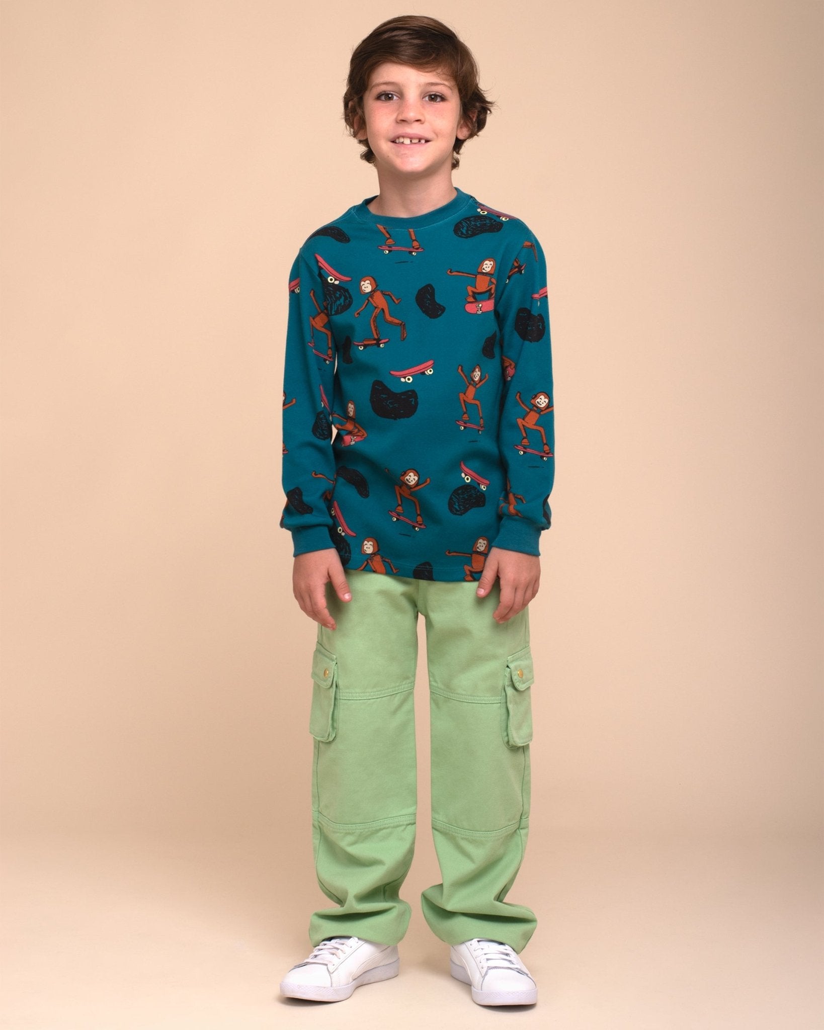 Tangüis Cotton Long Sleeve Tee - Skater Sas - RAPOZZA SQUAD