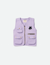 Cargo Vest - Lavender